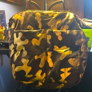 Gold and Black Backpack